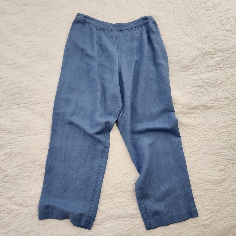 j.h.collectibles Linen crop pants